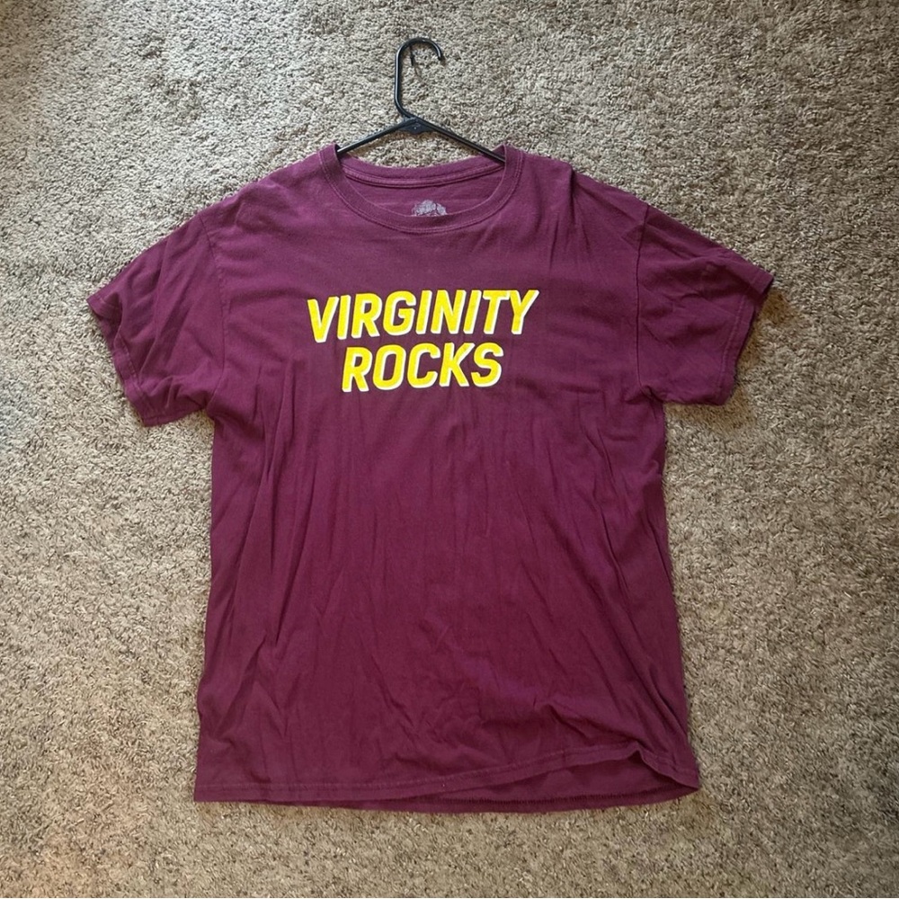 Danny Duncan Virginity Rocks Maroon T-Shirt
